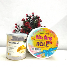 Load image into Gallery viewer, Soft Wax Tin Pack 800 gm with 50 Meter Dotted Paper Roll
