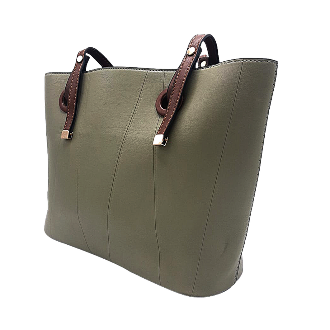 Double Ring Top Handle Bag